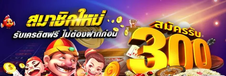 สมัครใหม่ ฟรี 300